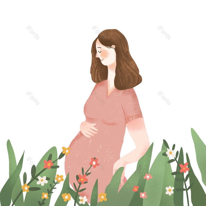 装饰图片,母亲节元素,元素PNG,卡通免抠素材